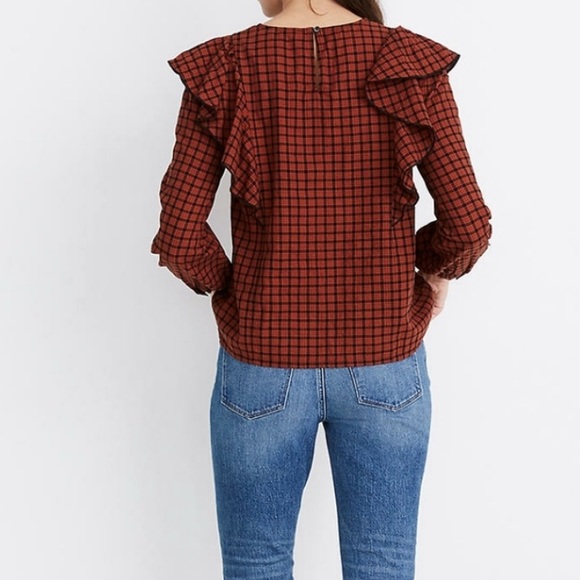 Madewell Ruffle Top - Picture 8 of 8